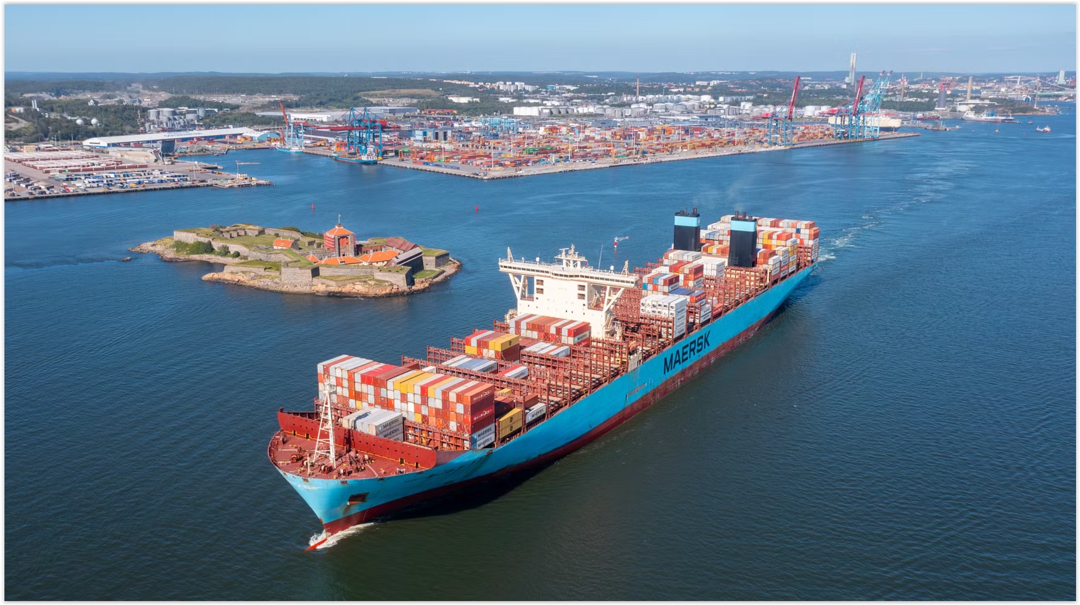 The Port of Gothenburg gains new direct service to Asia