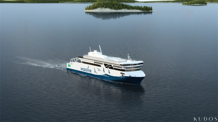 Wärtsilä solutions for new state-of-the-art Wasaline ferry create world class efficiency and eco-friendliness
