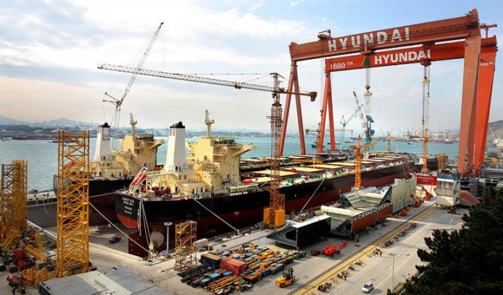 Hyundai Heavy Industries Signed $400 Million Order to Build 5 VLOCs with Polaris Shipping