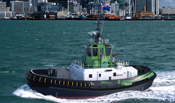 Damen signs contract with Ports of Auckland for fully electric RSD-E Tug 2513