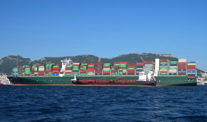 Gibraltar Port welcomes its largest ship