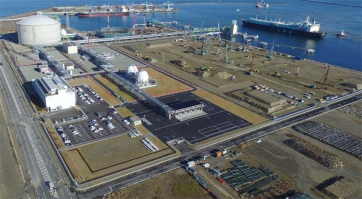 First LNG Tanker arrived at the JAPEX’s Soma LNG Terminal