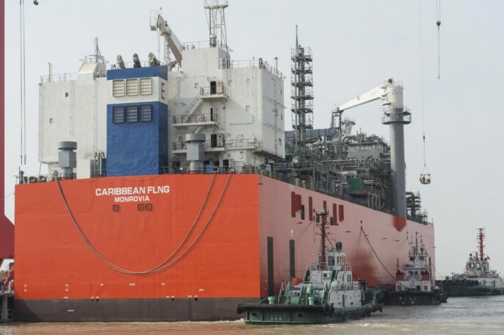 Exmar to Take Delivery of Caribbean FLNG in May