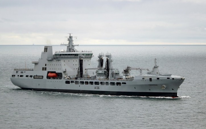 The UK Royal Fleet Auxiliary’s Tide Class Tankers Delivered, Powered by GE