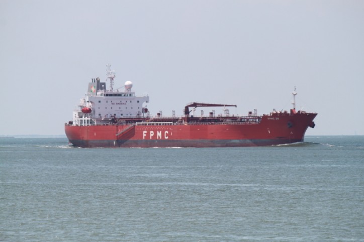 U.S. Coast Guard medevacs the master of chem tanker FPMC 28 near Southwest Pass, Louisiana