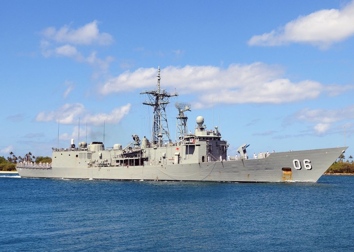 HMAS Newcastle frigate 