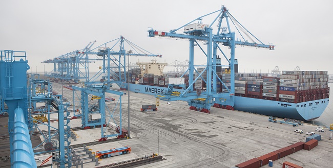 APM Terminals facility Maasvlakte II has