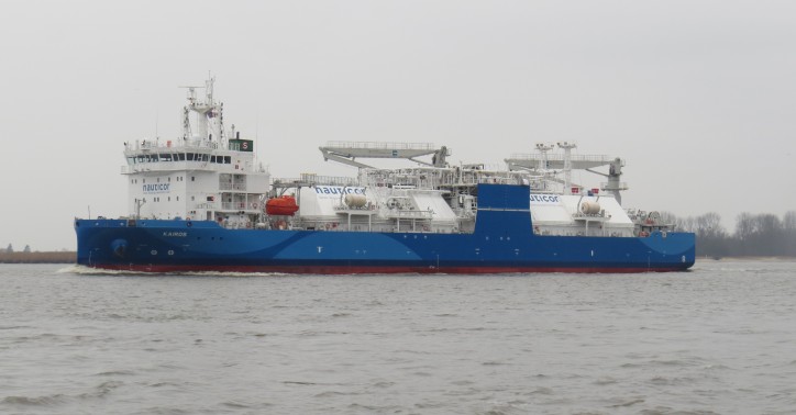 Nauticor commenced supply of LNG by ship to the Gothia Tanker Alliance with a bunker operation for the LNG-fuelled product tanker Fure Valö