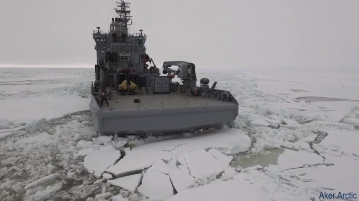 FNS Louhi and OPV Turva - Full Scale Ice Trials 2016 (Video)