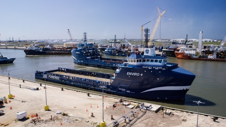 GCSG Delivers LNG OSV Harvey Power