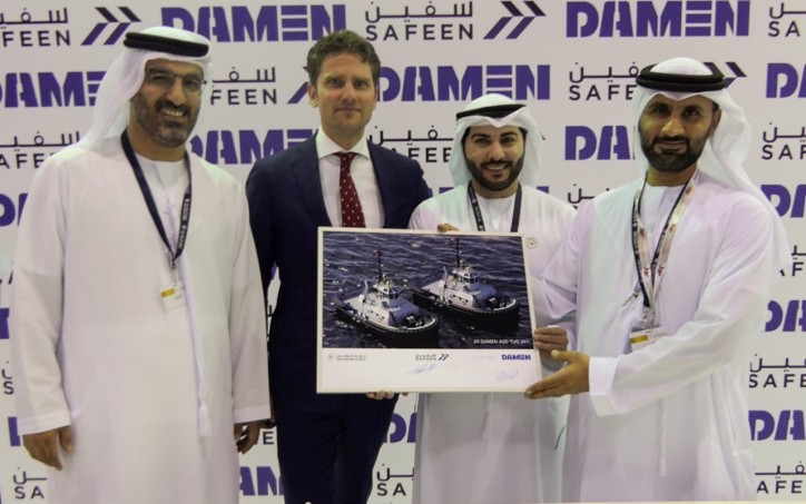 Damen Shipyards Group and Abu Dhabi Ports sign contract for two Damen ...