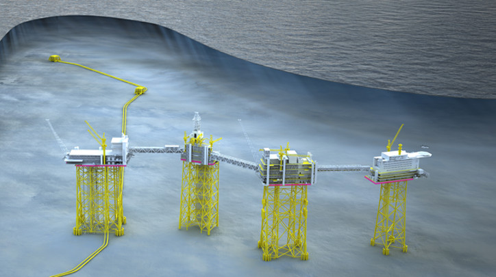  The first stage of Johan Sverdrup project will involve the establishment of a field hub consisting of four platforms