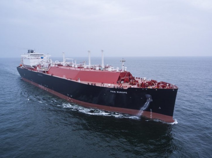 Teekay: LNG carrier Pan Europe Delivered