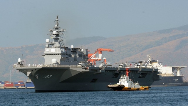 Japan warship visits Philippines amid rising South China Sea tensions