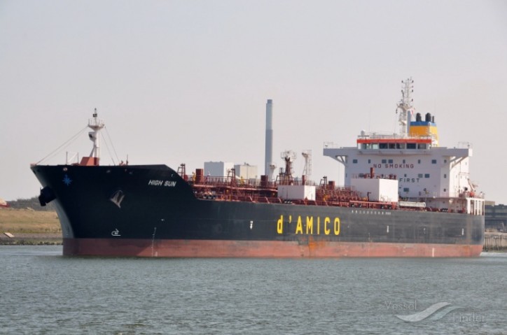 d’Amico International Shipping announces the sale of MT High Sun