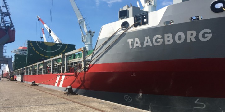 MV Taagborg - the first Wagenborg ship to receive the Polar Ship Certificate