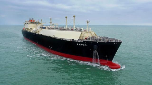 Papua LNG carrier successfully delivered