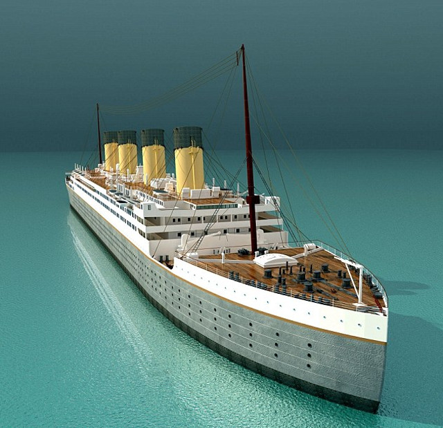 Chinese Shipbuilder starts $150million project on Titanic replica -  VesselFinder