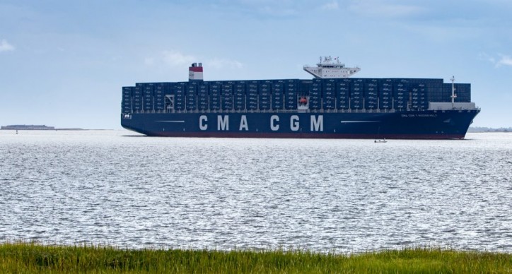 SC Ports Celebrates Big Ship Call, First Harbor Deepening Construction Contract