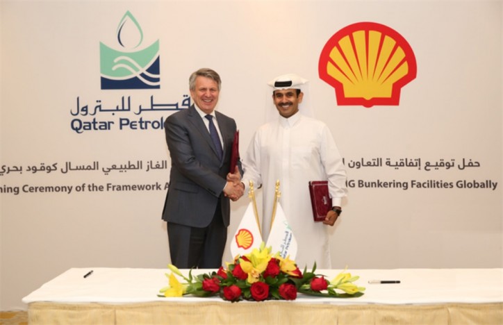 Qatar Petroleum and Shell Form LNG Marine Fueling Venture