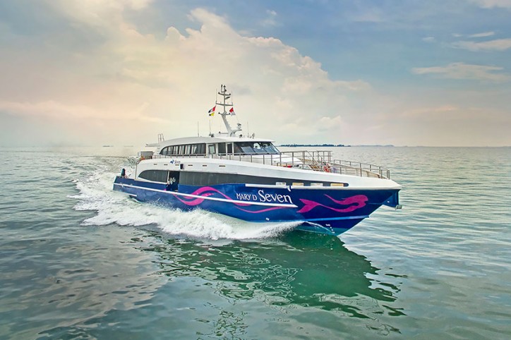 Incat Crowther delivers high-end monohull passenger ferry to New Caledonia