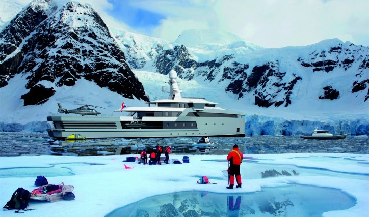 AMELS and DAMEN announce the sale of the first DAMEN SeaXplorer expedition yacht