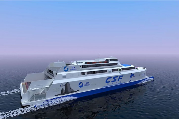 Incat Crowther Designing 1000-Passenger Ro-Pax Ferry for Taiwan Route
