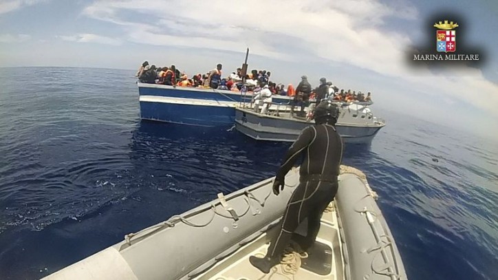 Italian Navy: Sunken Migrants boat off Libya coast most probably found 