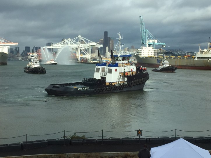 Designed by Jensen, First Tier IV, SCR Tugboat in America is Christened