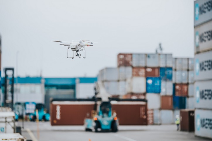 APM Terminals uses drones to improve safety and efficiency