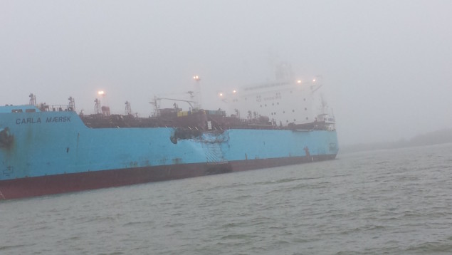 carla maersk Houston ship channel