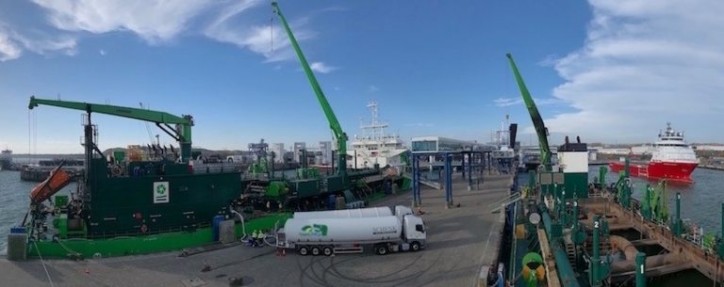 First delivery by Titan LNG in German Port of Mukran