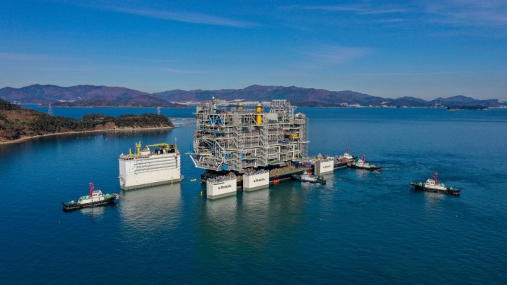 Samsung Heavy Industries Delivers an Offshore Platform On Schedule with No Carry Over Work