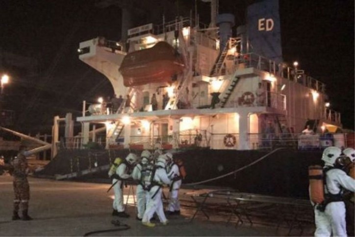Gas leak on cargo ship Vimaru Pearl leaves one dead, three fighting for lives at Kota Kinabalu hospital (Video)