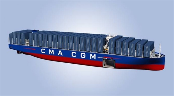 Steel Cut for World's Largest Container Vessels in Shanghai