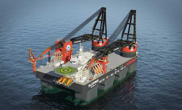 Rolls-Royce to deliver mooring system for giant crane vessel