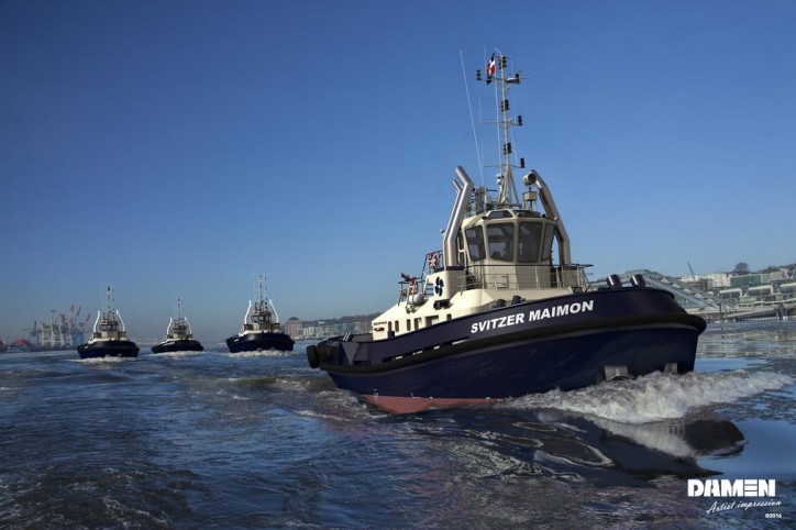 Svitzer Purchases Four Tugs for Fleet Renewal from Damen Shipyard Group