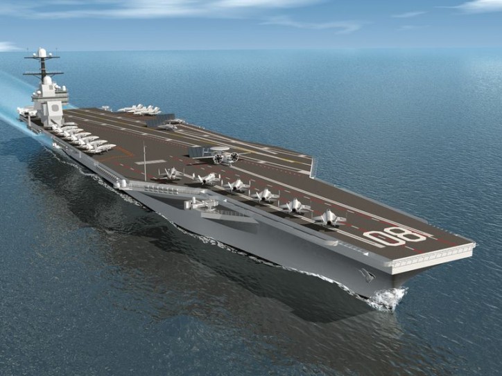 Huntington Ingalls Industries Receives Contract to Kick Off Advance Fabrication of Aircraft Carrier Enterprise (CVN 80)