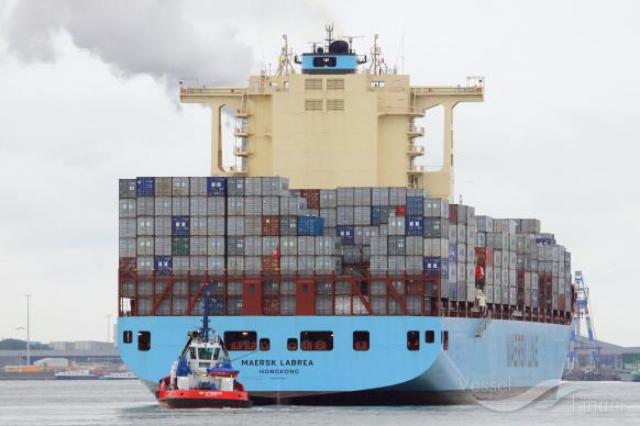  Maersk Line to reduce CO2 emissions per container moved by 60% by 2020, Maersk Labrea