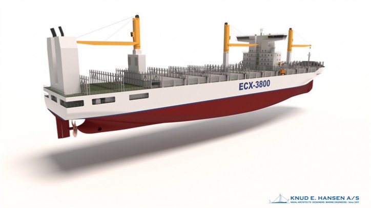 ECX-3800 3800 TEU Feeder Vessel