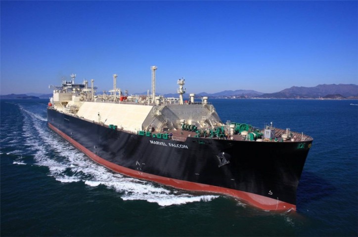 New LNG Carrier for Mitsui & Co. Cameron LNG Project Named Marvel Falcon