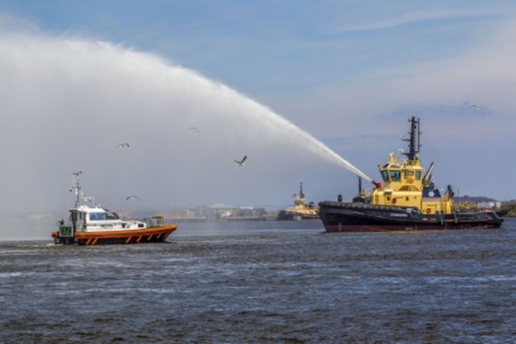 Naming ceremony for multi-million pound River Forth based tug and pilot boat