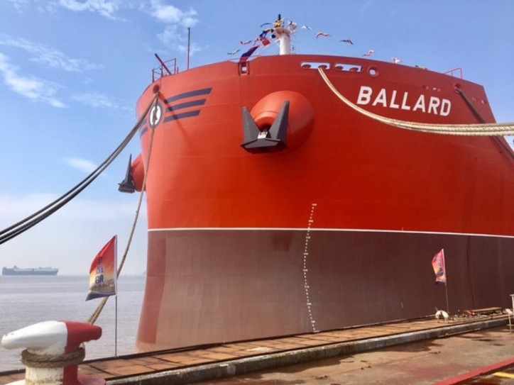 Combination Carrier Ballard is ready to set sail