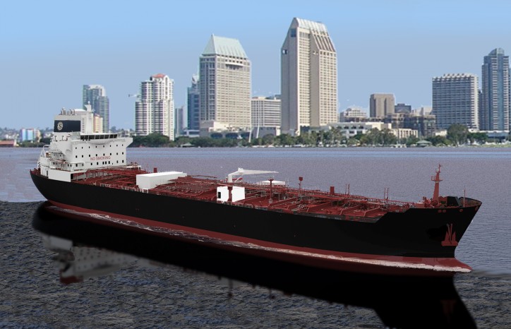 Nassco laying down a 610-foot eco-tanker