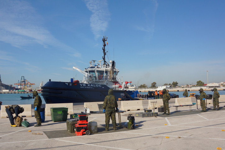 Boluda Towage collaborates with army in anti-terrorist drill