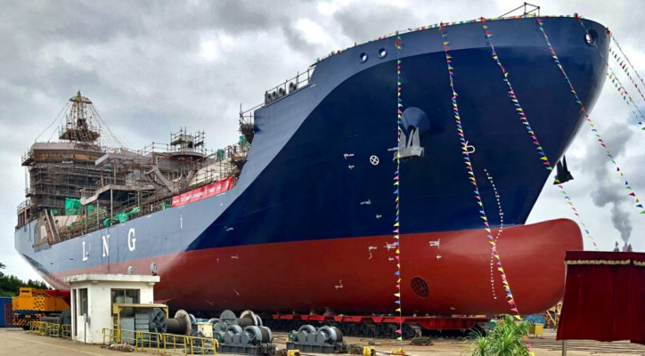 Avenir LNG bunker vessel now ready to supply methane to Sardinia