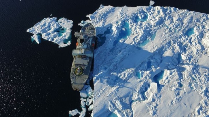 Icebreaker Otso back from Greenland
