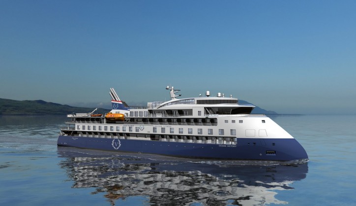 Third Expedition Cruise Vessel for Ulstein at CMHI