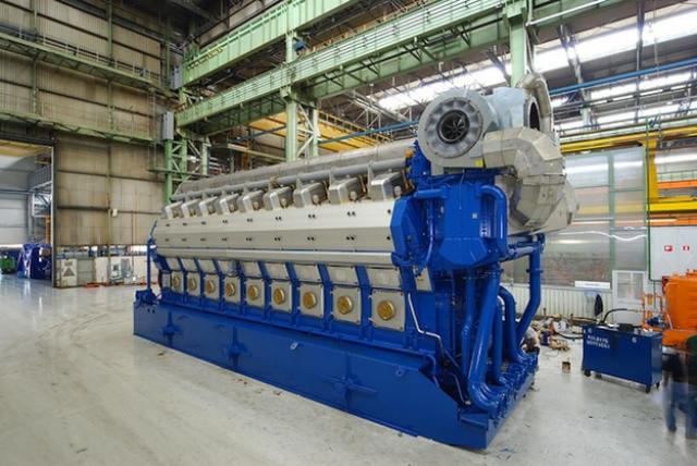 Wartsila 50DF engine