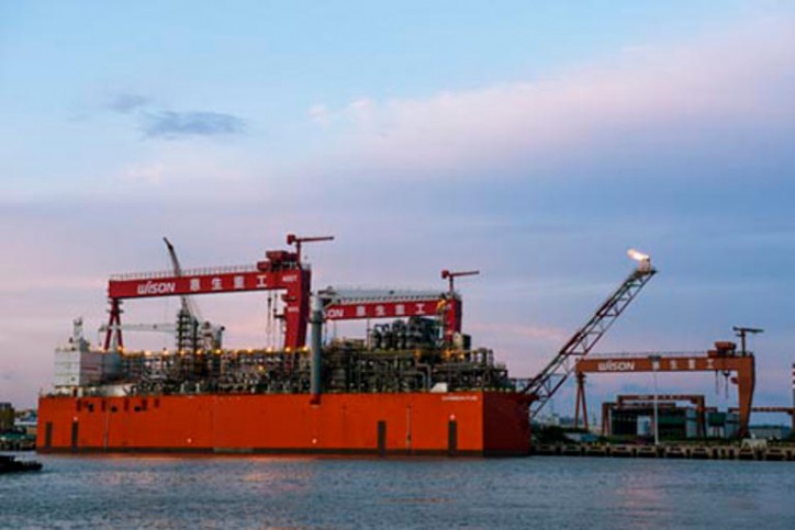 Wison Offshore & Marine Completes Performance Test for World’s First Floating LNG Production Facility
